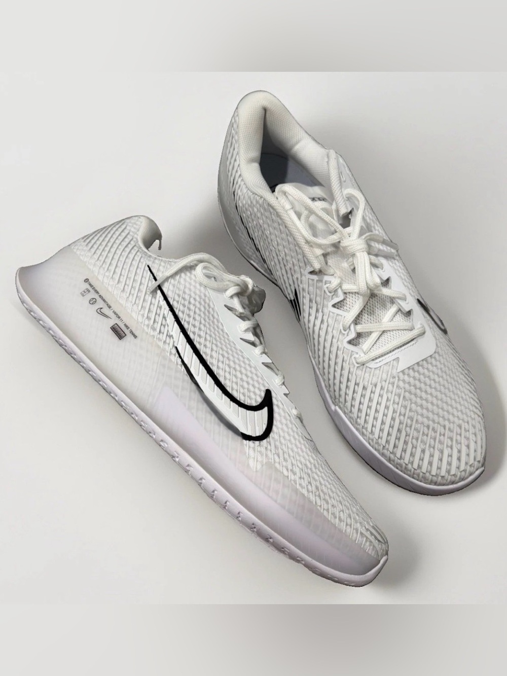Nike Court Air Zoom Vapor 15 Tennis Shoes Sneakers White DR6966-101